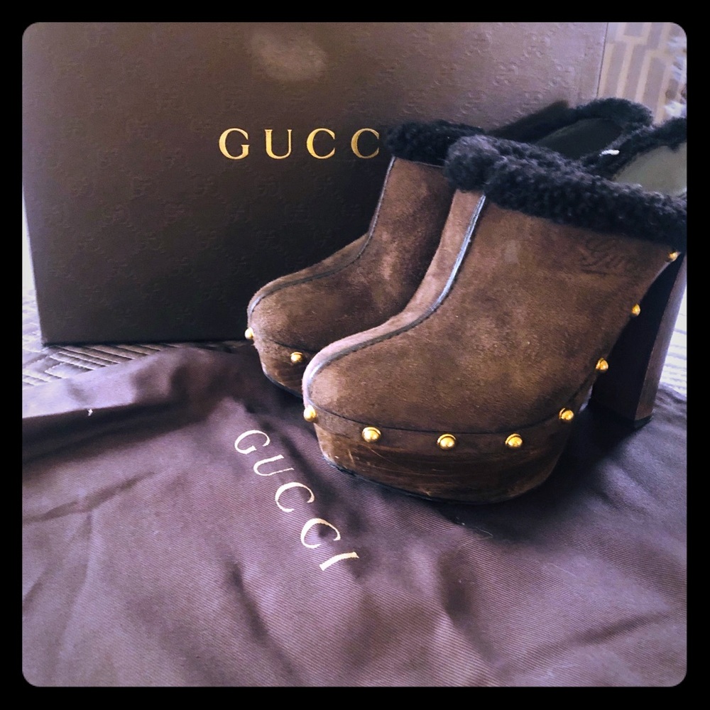 Authentic Gucci Clogs Sandals.